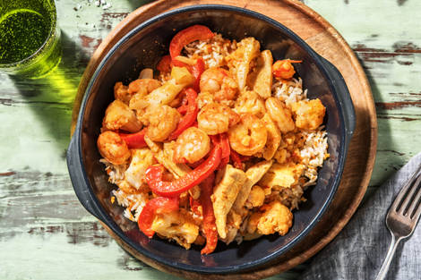 Scharfes Hähnchen-Kokos-Curry