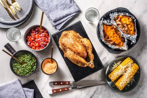 Südamerikanisches Chimichurri-Hähnchen