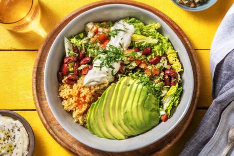 Burrito Bowl! Tomaten-Quinoa