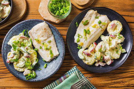 Zitroniges Fischfilet