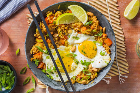 Nasi Goreng met spiegelei