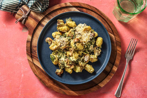 Gnocchi-Spinat-Auflauf