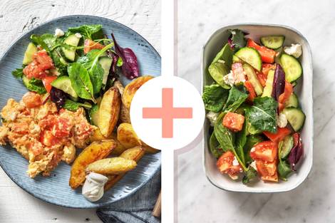 Œufs brouillés garnis