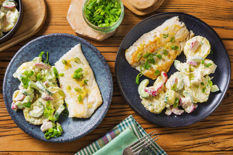 Zitroniges Fischfilet