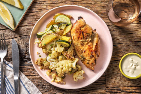 Hähnchenfilet in Honig-Zitronen-Marinade