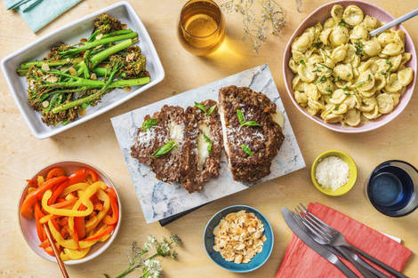 Polpettone gevuld met mozzarella