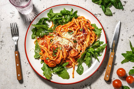 Linguine all'amatriciana