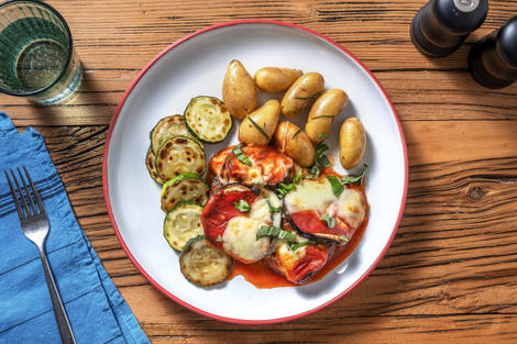 Auberginen nach Art „Parmigiana“