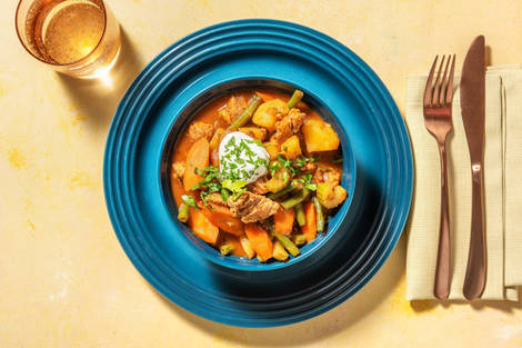 Rauchiger Eintopf mit Schweinefilet