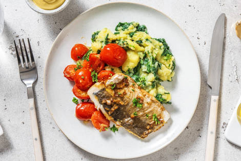 Filet de merlu au four et sauce soja-moutarde