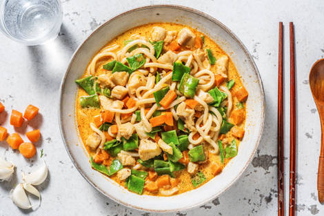 Soupe à la noix de coco et à l’églefin