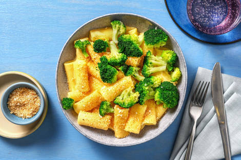 Schnelle Pasta Mac & Cheese Style