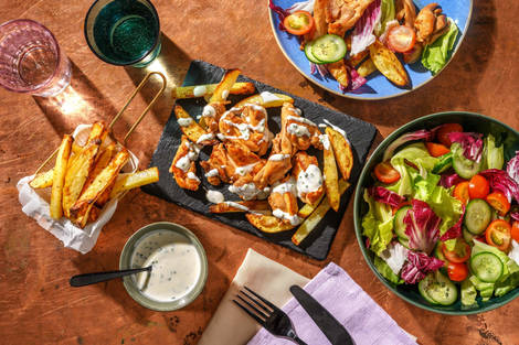 Kapsalon met kipgyros