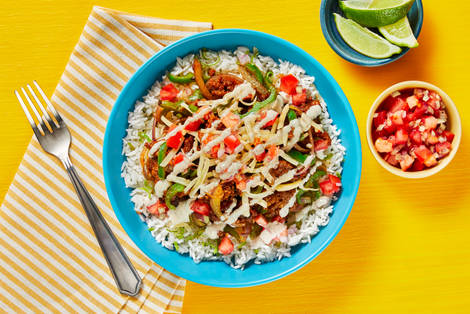 Tex-Mex Beef Enchilada Bowls