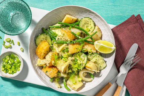 Green Goddess! Kartoffelsalat mit Fenchel