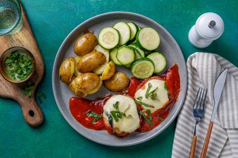 Auberginen nach Art „Parmigiana“