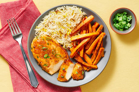 Turkish-Spiced Chicken in Apricot Sauce