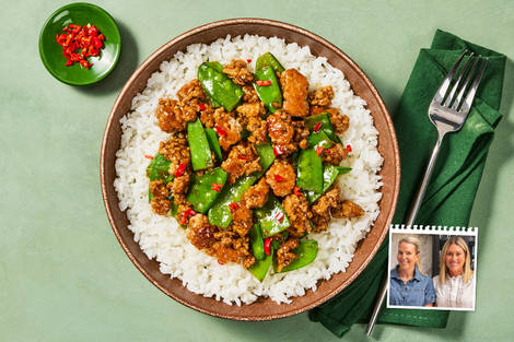 Sauté de bœuf sucré-épicé