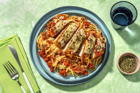 Nonna Bigs verboten gute Hähnchen Parmigiana