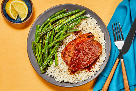 Peachy Keen BBQ-Rubbed Organic Chicken