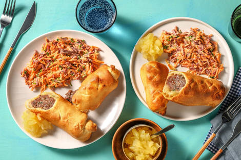 Wildzwijn-worstenbroodjes op z'n Vlaams