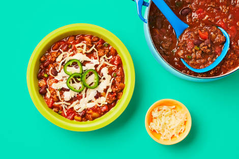 One-Pot Turkey & Black Bean Chili