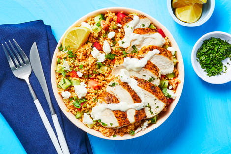 Chicken Tabbouleh Bowls