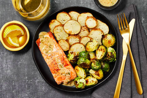 Honey Dijon Dill Trout