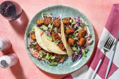 Japanese-Style Tofu Tacos