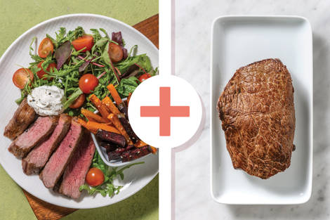 Double Moroccan Beef Rump & Tomato Garden Salad