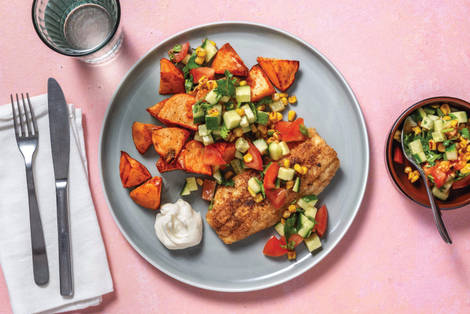 Mexican-Spiced Barramundi & Roast Capsicum
