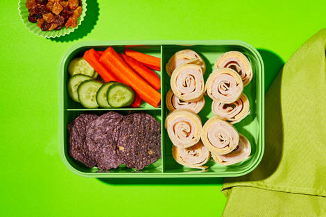 Kid’s Turkey Gouda Pinwheels