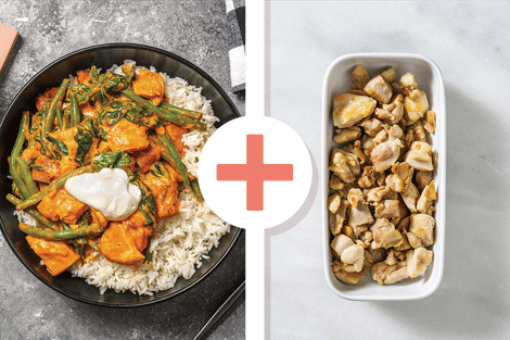 Creamy Indian Double Chicken Curry