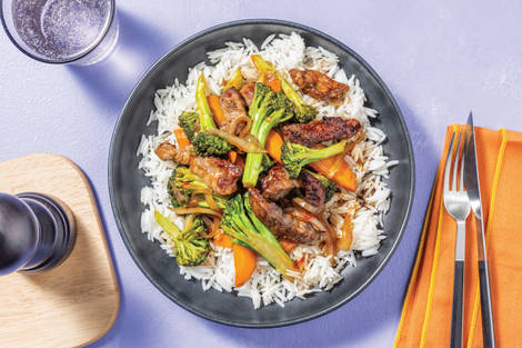 Easy-As Asian Peppercorn Beef Stir-Fry