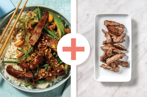 Quick Sichuan-Style Double Beef Stir-Fry