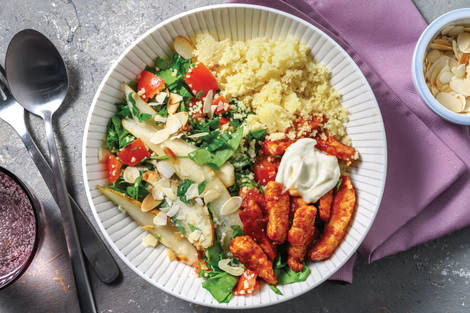 Ras El Hanout Pork & Nutty Couscous