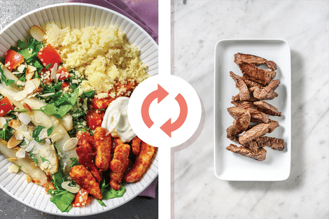 Ras El Hanout Beef & Nutty Couscous