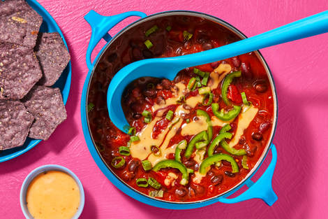 One-Pot Beef & Black Bean Chili