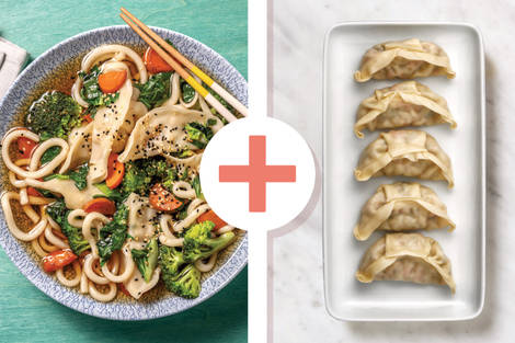 Double Prawn Wonton & Veggie Soup