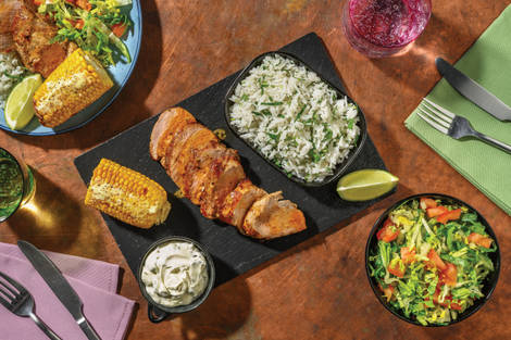 Mexican Pork Tenderloin & Coriander Rice