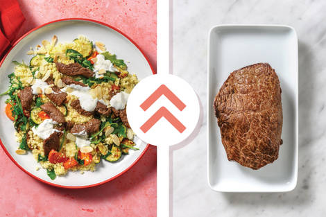 Beef & Roast Veggie Couscous