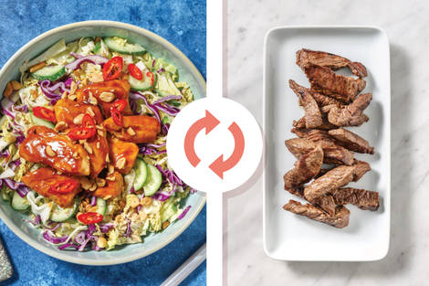 Quick Ponzu Sweet Chilli Beef