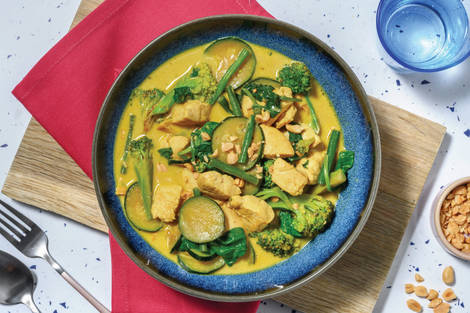 Super Quick Mumbai Coconut Chicken Soup