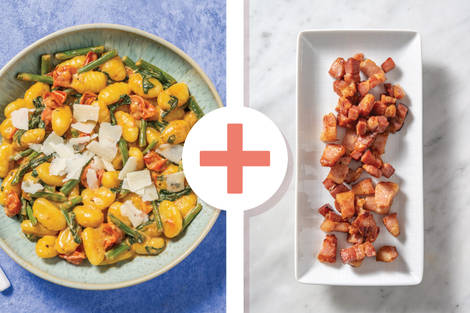 15-Min Nan's Creamy Bacon Gnocchi