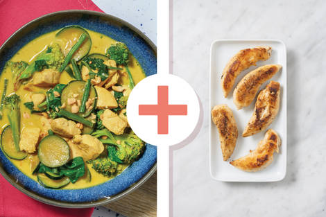 Super Quick Double Mumbai Coconut Chicken Soup