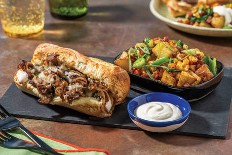 Philly-Style Beef & Cheese Subs