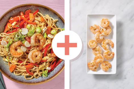 Double Prawn Singapore-Style Noodles