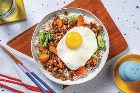 Vietnamese-Style Pork & Sesame Veggies