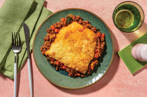 Easy Italian Beef & Spinach Pie