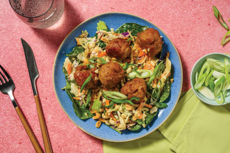 Honey, Soy & Ginger Pork Meatballs